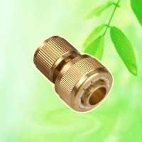 China Brass Garden Hose Connector With Water-Stop HT1262 China factory manufacturer supplier