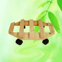 Wooden Garden Plant Pot Mover HT4212