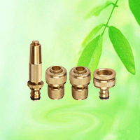 China 3/4 Inch Brass Hose Nozzle Gun Set HT1284 