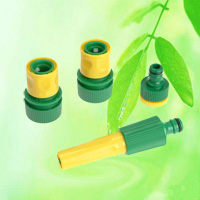 China Garden Twist Spray Nozzle Gun Set HT1233 China factory manufacturer supplier