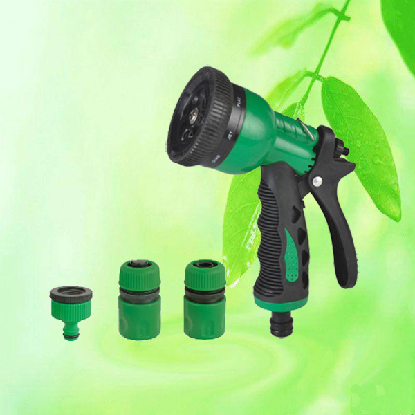 China 4pcs Plastic Garden Spray Watering Gun HT1323 China factory supplier manufacturer