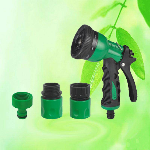 China Garden Spray Irrigation Gun Set With Hose Connetors HT1325 China factory supplier manufacturer