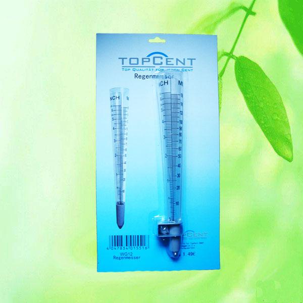 China 160 mm Plastic Garden Rain Gauge HT5040 China factory supplier manufacturer