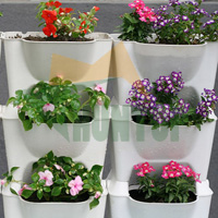 China Plastic Vertical Garden Planter HT5100