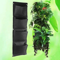 China 4 Pocket Reinforced Felt Vertical Gardening Planter HT5092C China factory manufacturer supplier