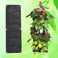 China 7 Pocket Hanging Vertical Garden Wall Planter HT5093A China factory manufacturer supplier