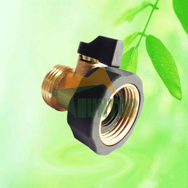 China Brass Shut-off Hose Connector HT1274 China factory supplier manufacturer