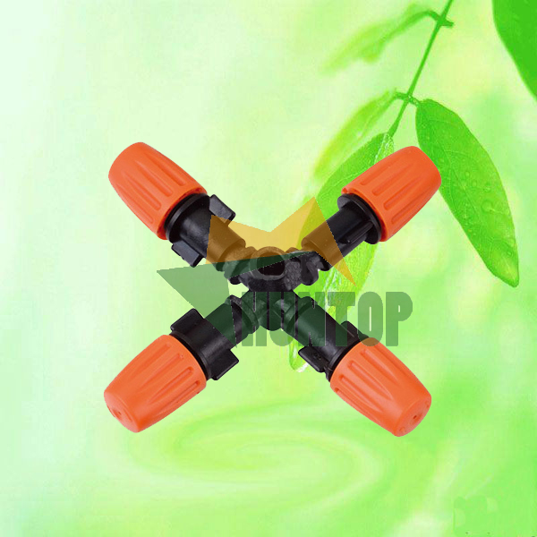 China Orange Nozzle Cross Atomizers Micro Sprinkler HT6341K China factory supplier manufacturer