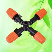 China Orange Nozzle Cross Atomizers Micro Sprinkler HT6341K China factory manufacturer supplier