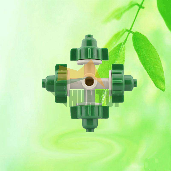 China Four Outlets Misting Fogger Nozzle Sprinkler HT6342C China factory supplier manufacturer