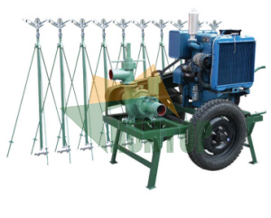 Moving Sprinkler Irrigation Machine For Plants HT7047