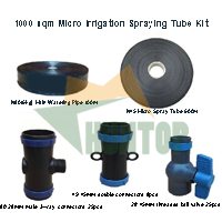 China 1000sqm Micro Spraying Tube Irrigation Kit HT1125