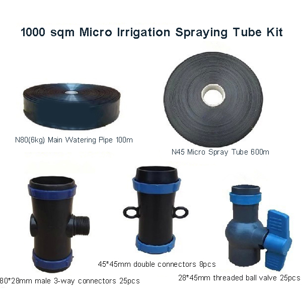 China 1000sqm Micro Spraying Tube Irrigation Kit HT1125 China factory supplier manufacturer