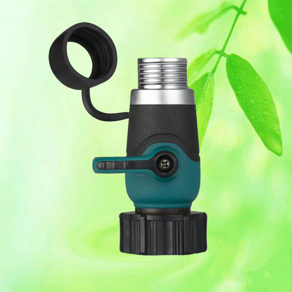 China Garden Hose to Hose Connector Shut Off Valve HT1274E-NEW China factory supplier manufacturer