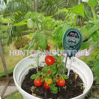 China 3 in1 Soil Moisture Sunlight PH Meter Tester Garden Plant Flower Digital Tester HT5205