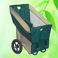 China Folding Lawn Garden Yard Rolling Cart Utility HT5432