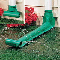 China Roll Out Gutter Downspout Diverter Gutter Extension Rain Pipe Diverter HT5081