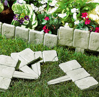 China Cobblestone Flower Bed Garden Border Edging HT4463 China factory manufacturer supplier