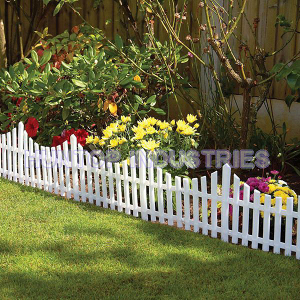 Flexible Garden Picket Lawn Edging Fence China manufacturer supplier