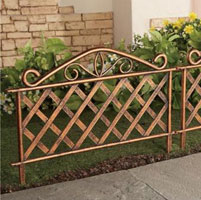 China Lattice Resin Garden Lawn Edging HT4472