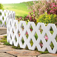 China Lattice Edging Garden Patio Border Fencing HT4483