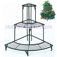 China 3-Tier Metal Corner Garden Potted Plant Stand HT5602