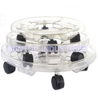China Flower Plant Pot Mover Stands Transparent HT4221 China factory manufacturer supplier