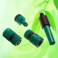 China Twist Water Hose Nozzle Basic Set HT1232B