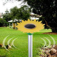 China Sunflower Solar Mole Repeller HT5304