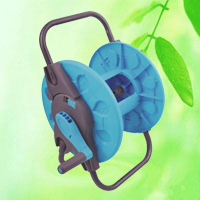 China Plastic Portable Garden Hose Reel Trolley HT1375B