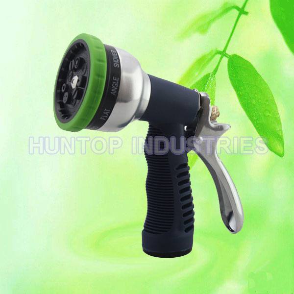 China 9 Patterns Zinc-Alloy Hose Spray Gun HT1337 China factory supplier manufacturer