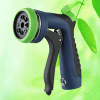 China 8 Patterns Adjustable Garden Hose Pistol Water Spray Gun HT1340