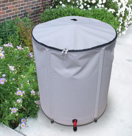 China FlexiTank Foldable Rain Barrel Flexible Water Butt Rain Collector Water Tank Rain Barrel HT1115B