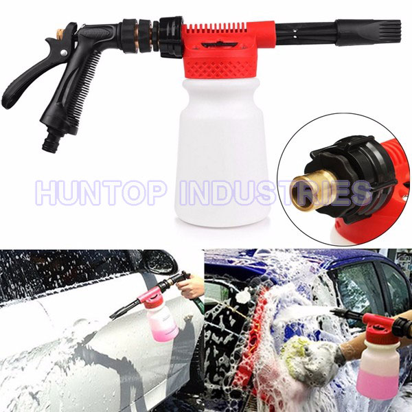 China Car Wash Sprayer Snow Foam Cannon Hose End Foaming Sprayer Foam Gun HT1476 China factory supplier manufacturer