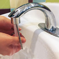 Instant Off Water Saving Aerator Tap Valve Automatic Faucet Water Saver HT1278