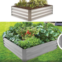 China Galvanized Metal Raised Bed Planter Box HT5125