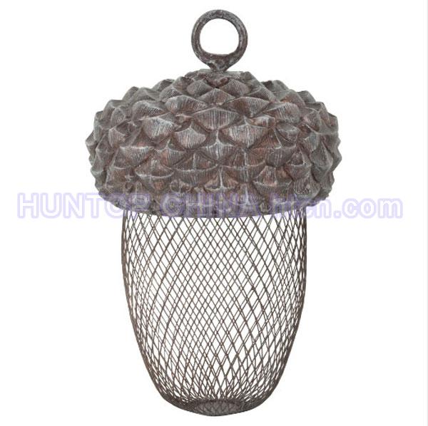 China Garden Yard Mesh Metal Bird Feeder HT4680 China factory supplier manufacturer