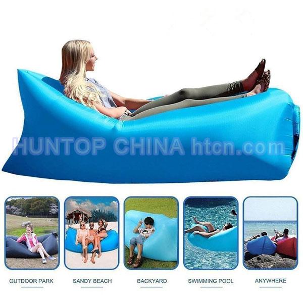 China Inflatable Lounger Pouch Inflatable Couch Air Sofa HT5638 China factory supplier manufacturer