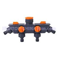 Four Way Water Hose Splitter for Garden Taps HT1230F