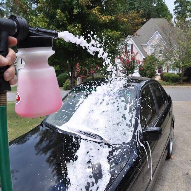 Cheap Car Wash Foam Gun with 1L White Bottle Spray Nozzle Connector Foam  Sprayer for Home, Garden, Car