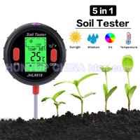 5 in 1 Plant Soil Tester Humidity PH Temperature Soil Moisture HT5215