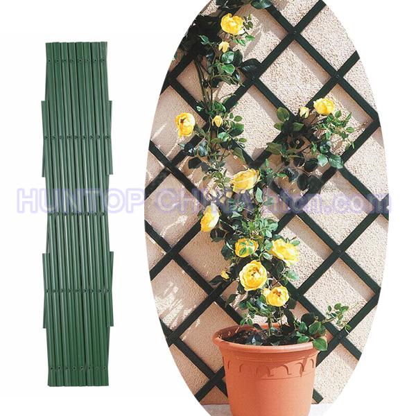 China Expanding PVC Garden Trellises Climbing Plants Wall Trellises China factory supplier manufacturer