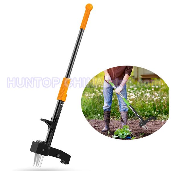 China Long Handled Garden Weeding Tool Manual Weeder Patio Lawn Weed Puller Tool Hand Weed Remover Tool China factory supplier manufacturer