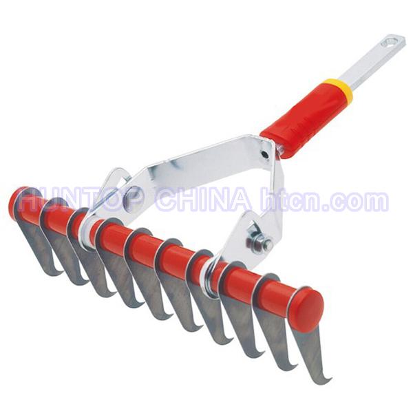 China Lawn Turf Scarifying Rake HT5836 China factory supplier manufacturer