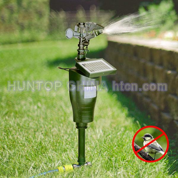 best Garden Animal Repeller Jet Spray Sprinkler with Solar Panel HT1038E China factory supplier manufacturer