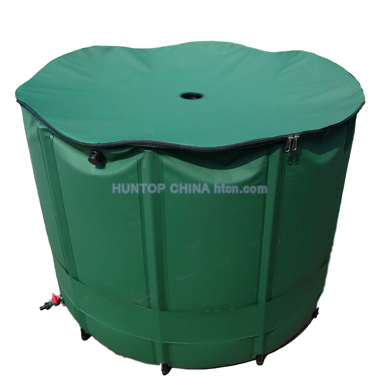 best 1000L Foldable PVC Tarpaulin Rain Water Barrel Hydroponic Drip Irrigation Tank China factory supplier manufacturer