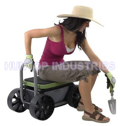 Lawn And Garden Seat Cart Garden Cart Seat Wheels China Manufacturer